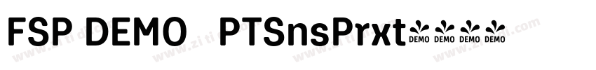 FSP DEMO   PTSnsPrxt字体转换